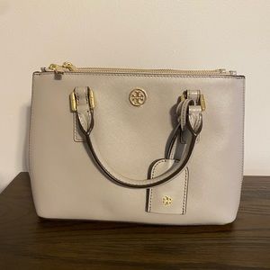 Tory Burch Robinson Micro Double Zip Tote
